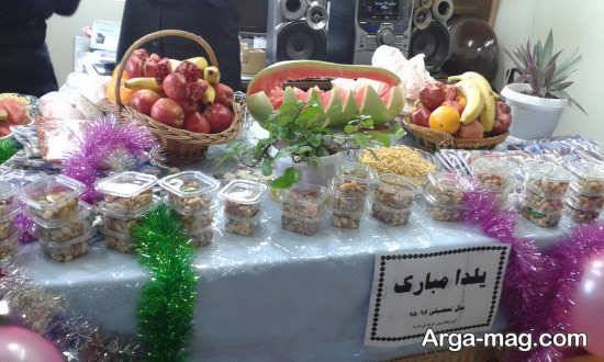 تزئینات جالب شب یلدا برای مدرسه 