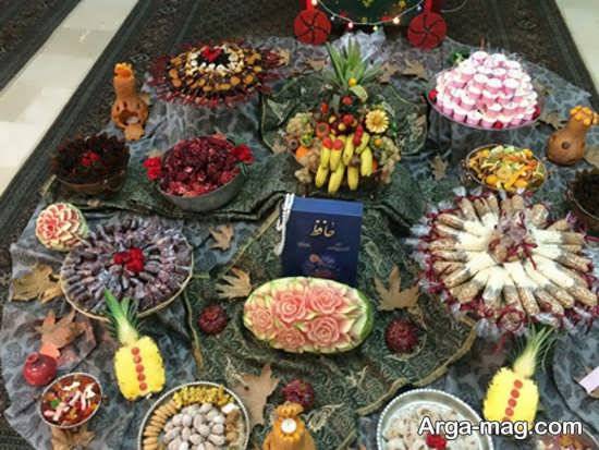 تزئینات ایده آل شب یلدا برای مدرسه 