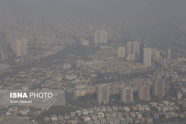 هوای تهران در 17 ایستگاه، آلوده برای همه