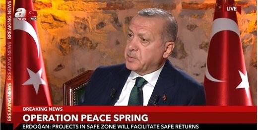 اردوغان از اقدام تازه ترکیه در صورت تحریم‌های آمریکا خبر داد