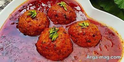 طرز تهیه کوفته شیرین خانگی و خوشمزه با دستور پخت ساده