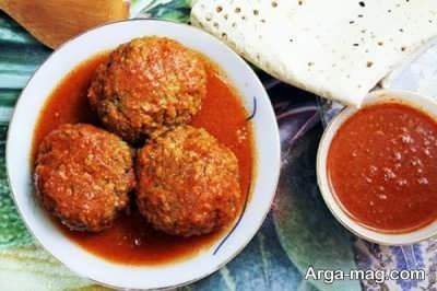 طرز تهیه کوفته شیرین