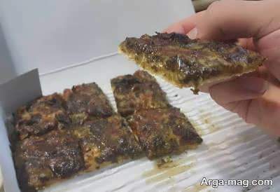 طرز پخت پیتزا قورمه سبزی با دو روش ساده و متنوع