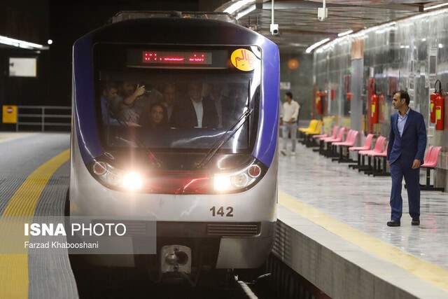 کاهش سرفاصله قطارهای مترو به 2 دقیقه برای افزایش جابجایی مسافرها