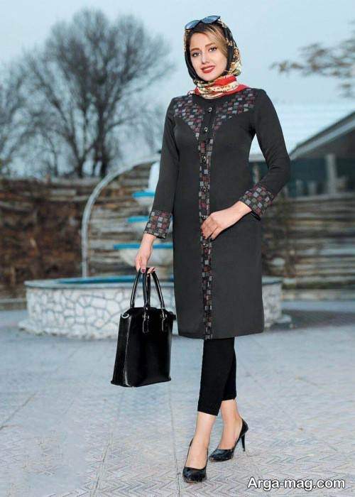 مدل مانتو عید 99 مشکی