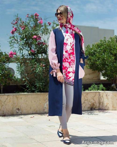 مدل مانتو جلوباز مجلسی