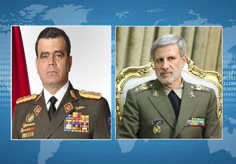 وزیر دفاع ونزوئلا در تماس تلفنی با امیر حاتمی: برای مبارزه با استکبار کنار ایران خواهیم بود