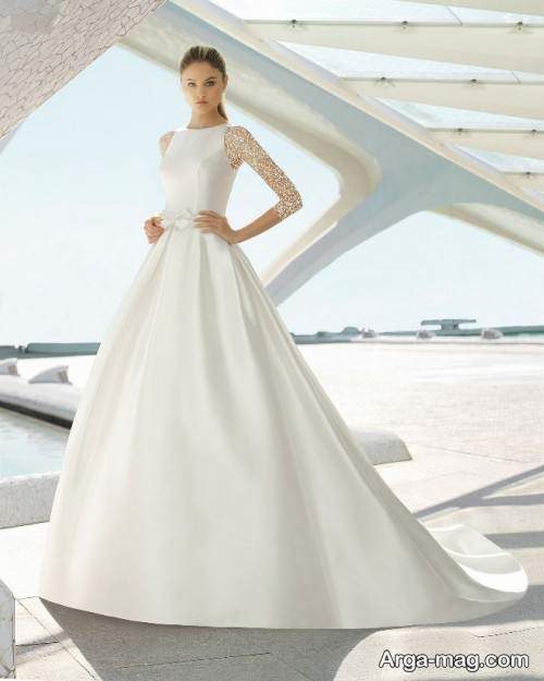 67 مدل لباس عروس ساده و شیک برای عروس خانم های باوقار