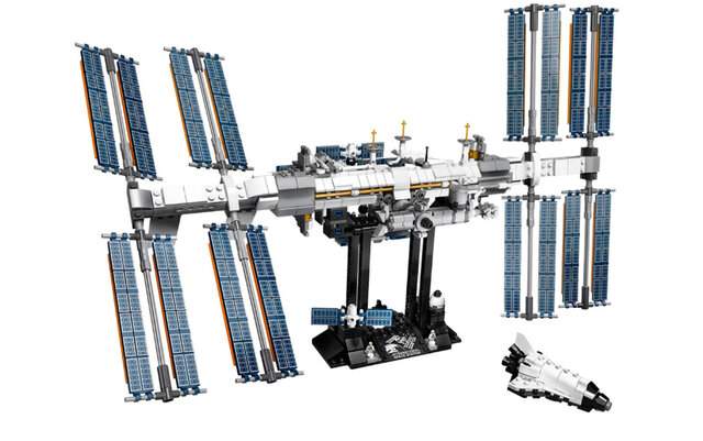 لگو "ایستگاه فضایی بین‌المللی" ساخته شد