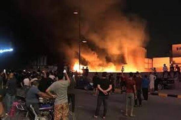 اخبار ضد و نقیض در مورد آتش‌زدن دفتر سازمان بدر در بصره