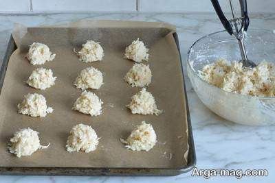 دستور پخت شیرینی نارگیلی برای عید نوروز 