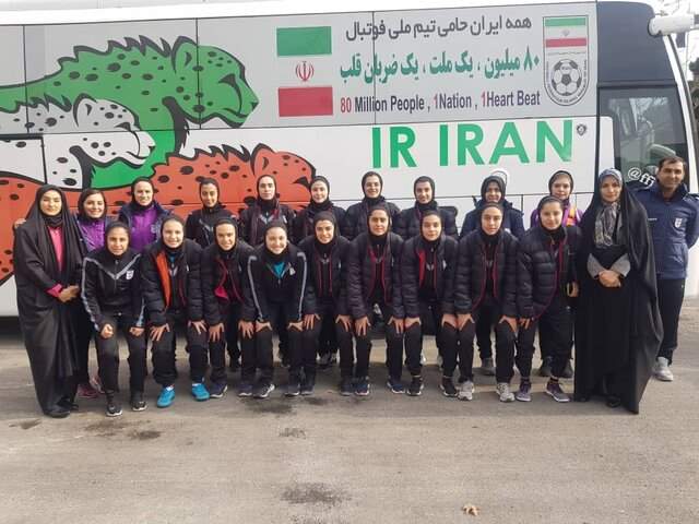 جشنواره گل دختران فوتسال ایران در تورنمنت کافا