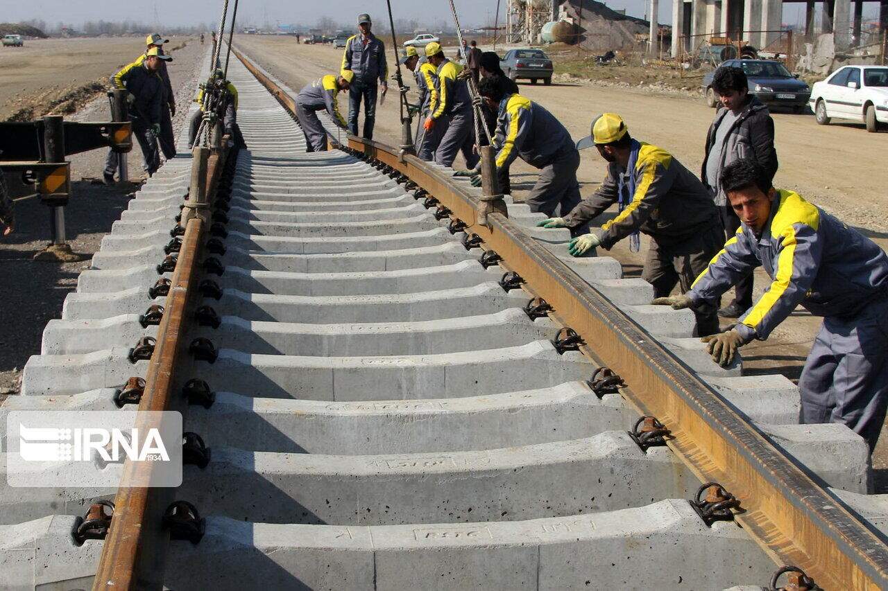 عملیات ریل‌گذاری راه‌آهن اردبیل  12 بهمن ماه آغاز می‌شود
