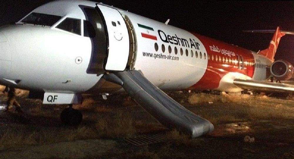 تکذیب خبر آتش‌سوزی در موتور هواپیمای پرواز گرگان به تهران