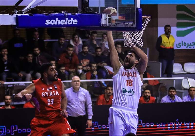 بسکتبال انتخابی کاپ آسیا؛ برتری قاطع ایران مقابل قطر