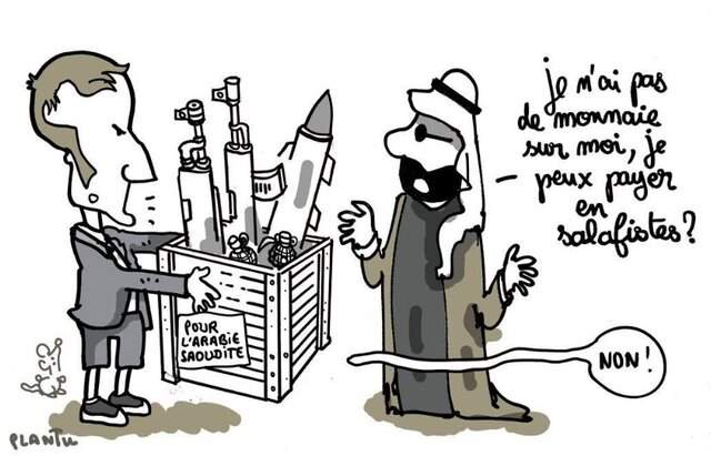 انتشار کاریکاتور بن سلمان در صفحه اول روزنامه لوموند +عکس