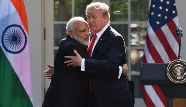 نخست وزیر هند و ترامپ