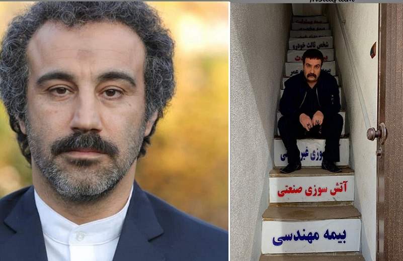محسن تنابنده در نقش نقی معمولی سریال پایتخت و جنجال عکس اتاق‌خواب!