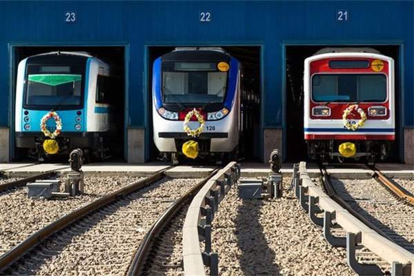 افزوده شدن 3 رام قطار جدید به مترو تهران در نیمه اول سال جاری