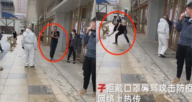 اقدام عجیب تبعه خارجی در خیابان‌های چین!