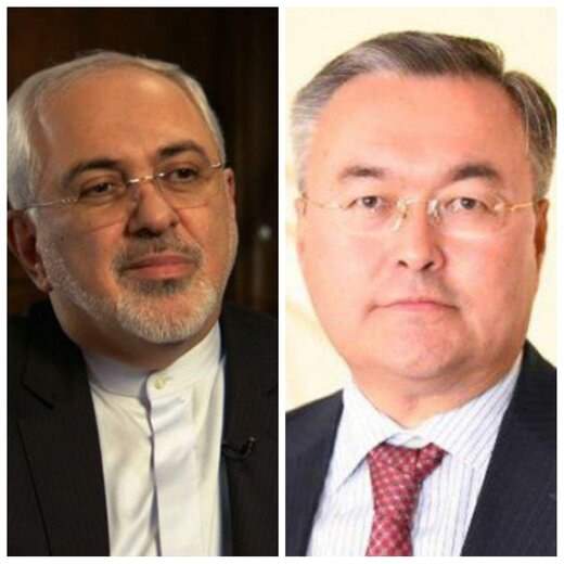 گفتگوی تلفنی ظریف با همتای قزاقستانی