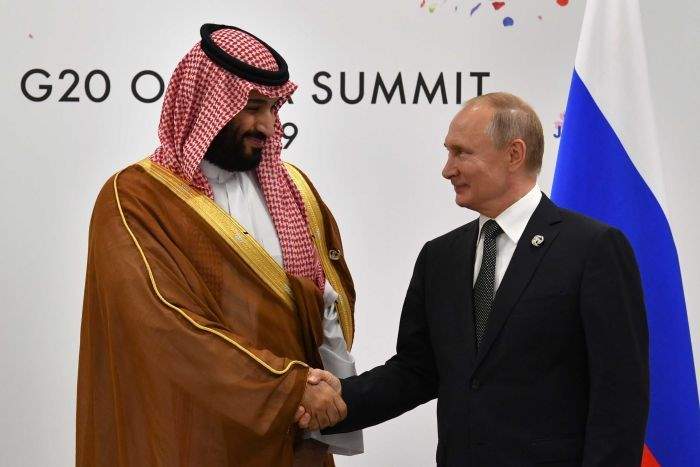 توافق روسیه و عربستان بر سر کاهش شدید تولید نفت ؛ بهای نفت 12 درصد افزایش پیدا کرد
