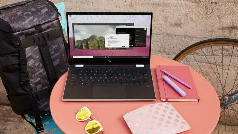 رونمایی HP از لپ تاپ پاولیون x360؛ پردازنده نسل دهم اینتل و LTE