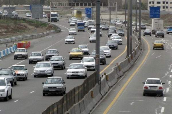 ترافیک روان در تمام معابر تهران