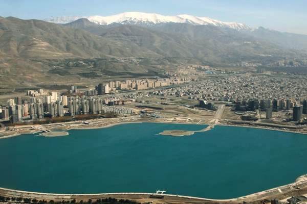 ضلع غربی دریاچه چیتگر منشأ بوی نامطبوع پایتخت