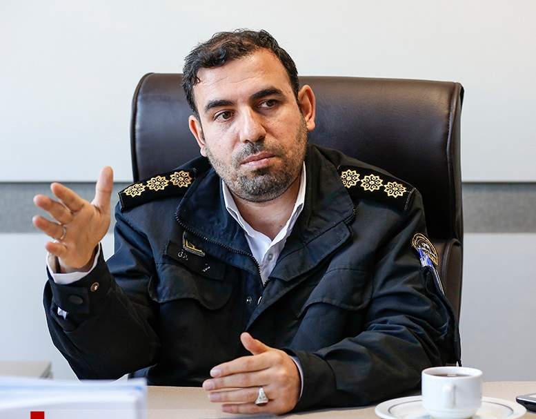 ترافیک سنگین معابر مرکزی تهران در پانزدهم اردیبهشت ماه