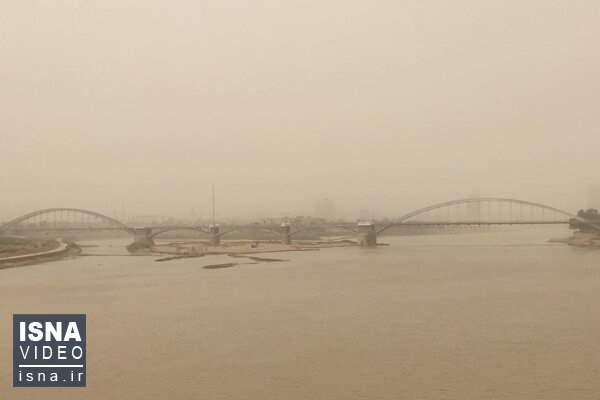 ویدئو / گرد و خاک در خوزستان