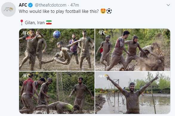 فوتبال گِلی در ایران سوژه فیفا و AFC +عکس