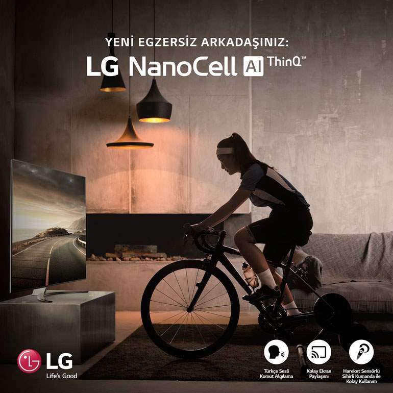 تلویزیون LG NANOCELL، حریف تمرینی جدید شما