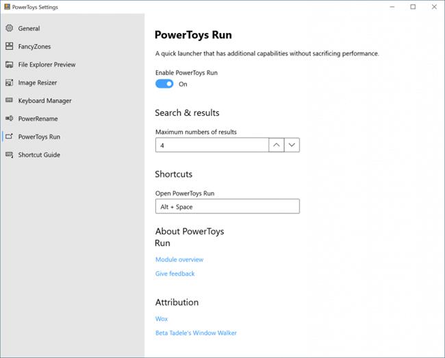 رونمایی مایکروسافت از لانچر PowerToys Run