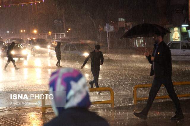 افزایش 50 درصدی بارش‌ها در تهران