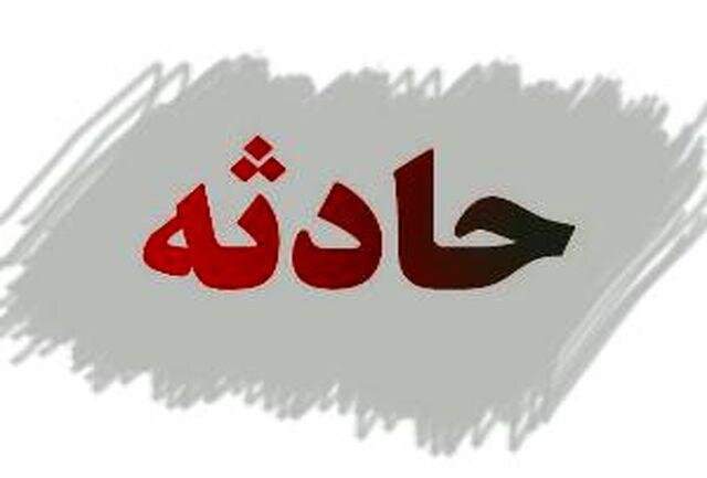 برخورد سمند با کامیونت در جاده هراز