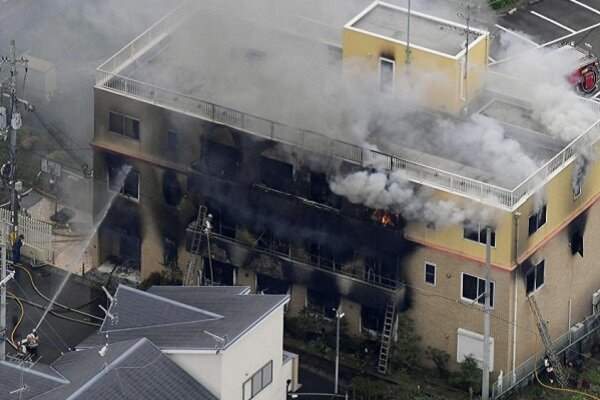 دستگیری عامل آتش‌سوزی در دفتر انیمیشن‌سازی کیوتو