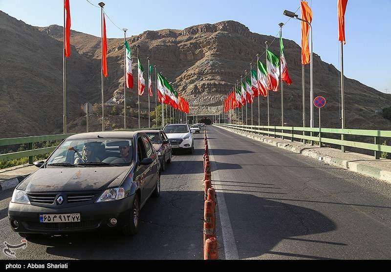 افزایش 6.7 درصدی تردد در جاده‌های کشور/ترافیک سنگین در آزادراه قزوین- کرج - تهران