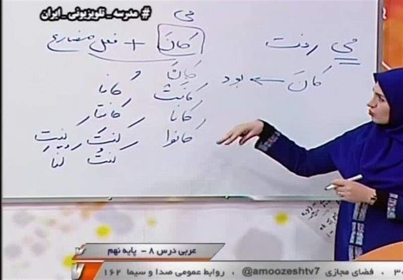 جدول زمانی آموزش تلویزیونی یکشنبه 11 خرداد