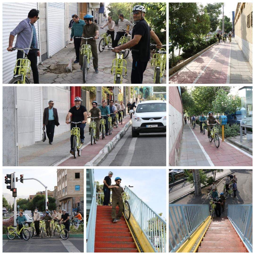 افزایش ظرفیت زیرساخت های مسیر دوچرخه سواری