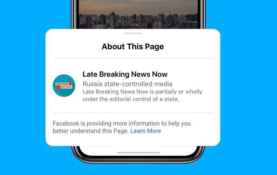 فیس بوک: رسانه‌های دولتی روسیه ، چین و ایران علامت گذاری می‌شوند