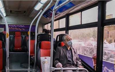 تدابیر اتوبوسرانی در صورتی نتیجه بخش است که مسافران ماسک بزنند