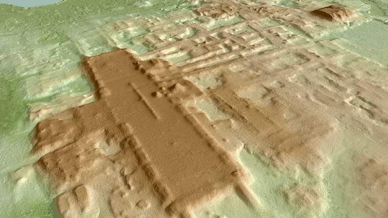 کشف سازه عظیم و 3000 هزار ساله تمدن مایا با کمک فناوری لیدار
