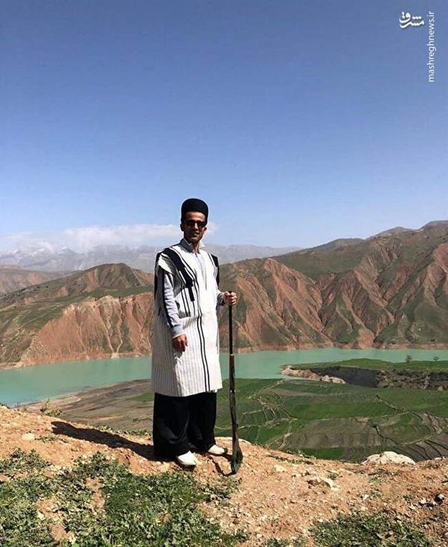 عکس: بازیکن سابق استقلال در لباس بختیاری