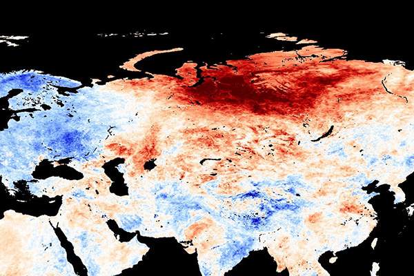 بحران اقلیمی در سیبری احتمالا گرم ترین سال تاریخ را رقم خواهد زد