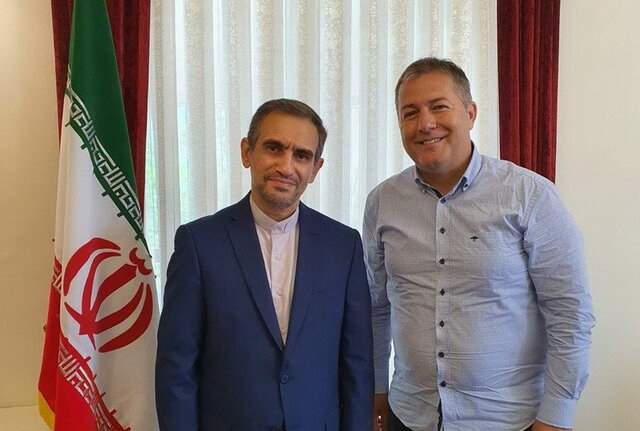 دیدار سرمربی تیم ملی فوتبال با سفیر ایران در کرواسی/اسکوچیچ یکشنبه در تهران
