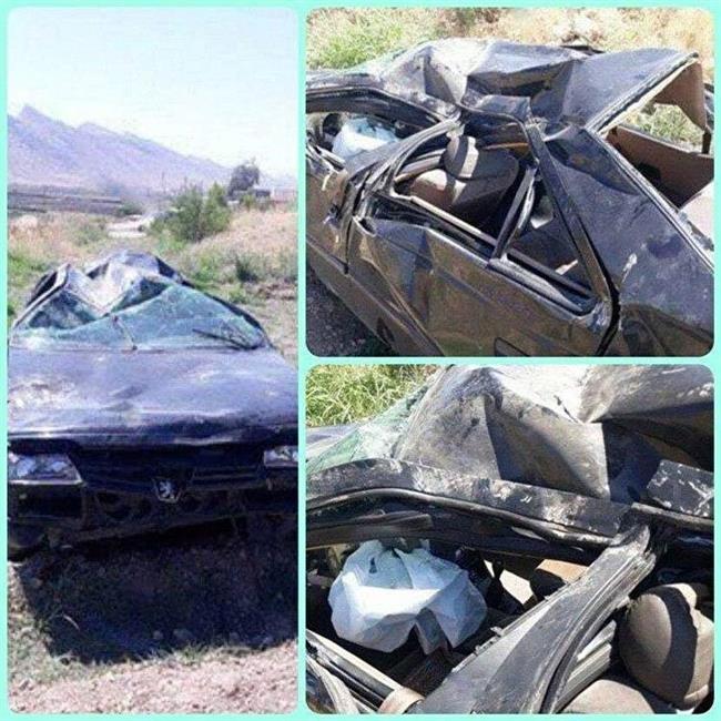 حمید بقایی تصادف کرد!؟  +عکس ماشین له شده