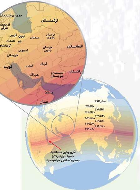 کسوفِ امروز صبحِ ایران؛ بعدی را شاید زنده نباشیم!