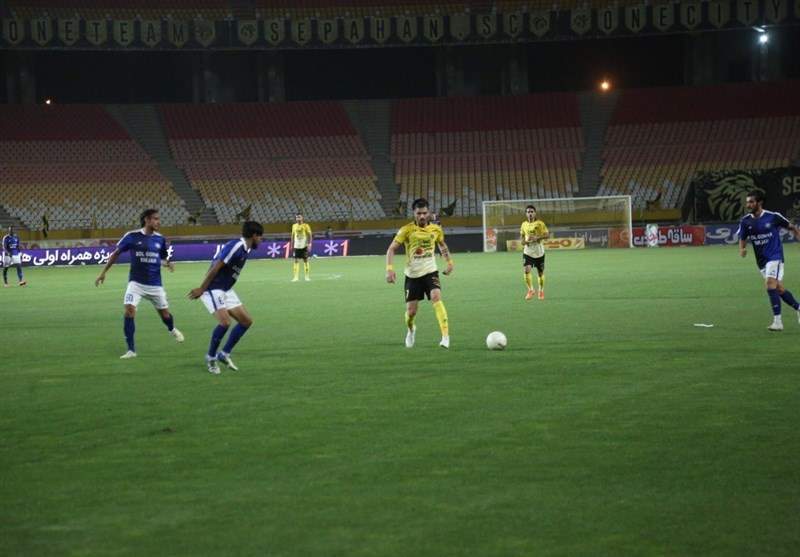 لیگ برتر فوتبال؛ سپاهان با شکست گل‌گهر فاصله‌اش با پرسپولیس را حفظ کرد