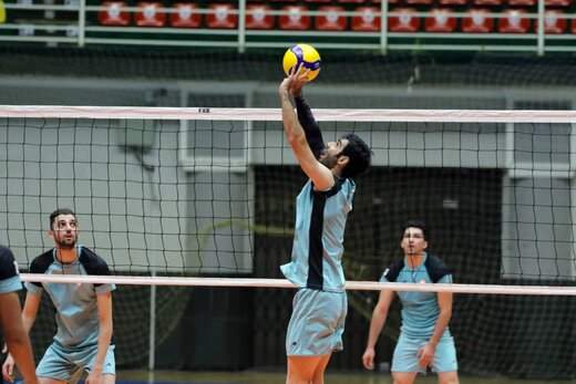 تمرینات پرنشاط تیم والیبال شهرداری ارومیه
